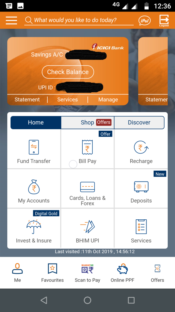 iMobile app features