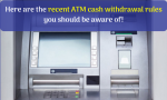 Few days back RBI had also announced a new rule for the count of free transactions. Here are the things that you should know about the newest ATM rules.